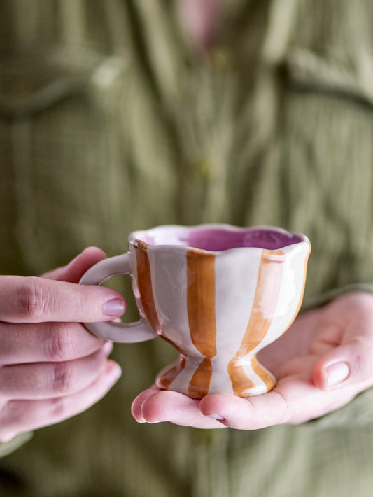 Tasse Willa, Marron, Grès
