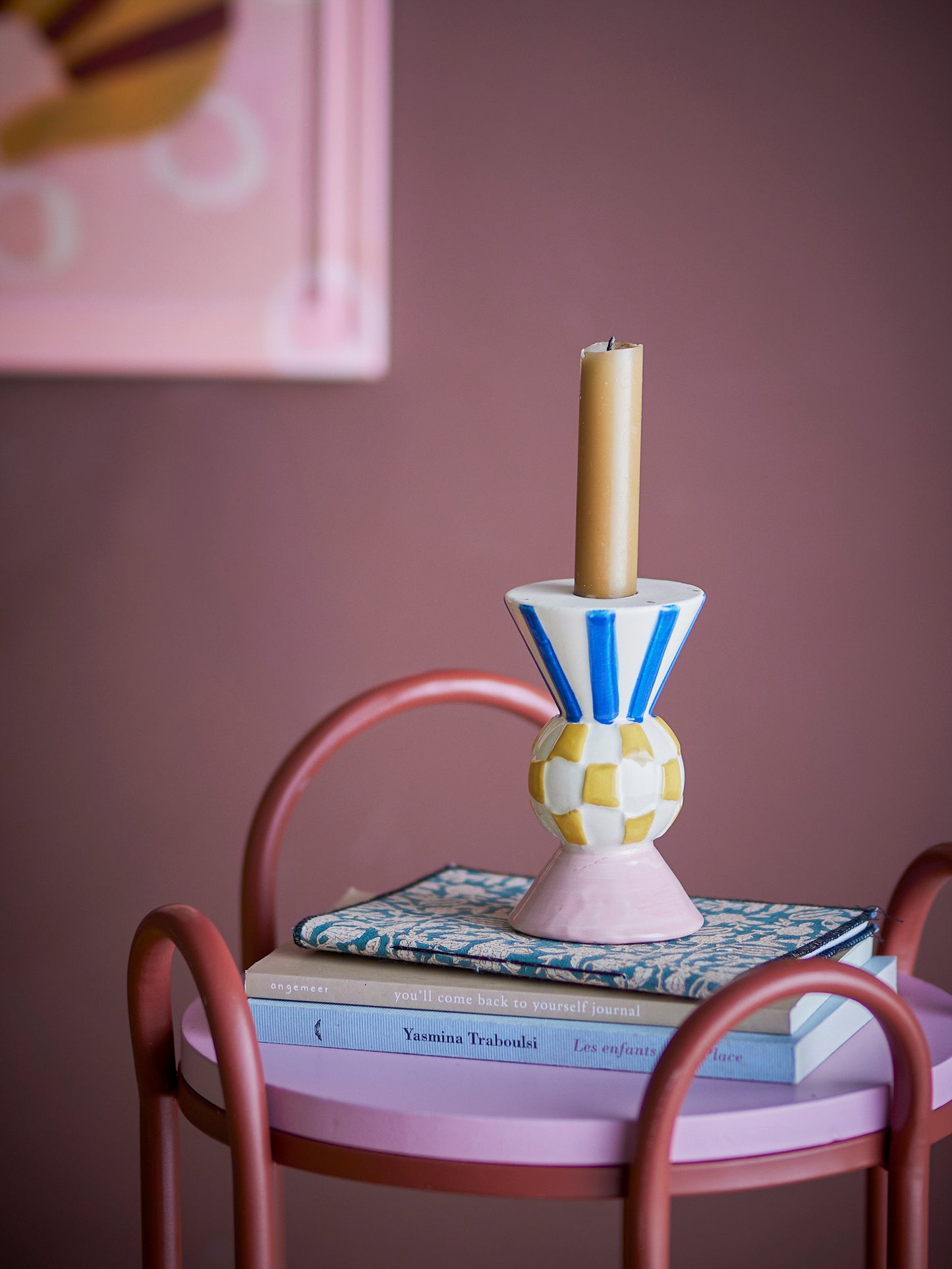 Bougeoir Bob - Grès