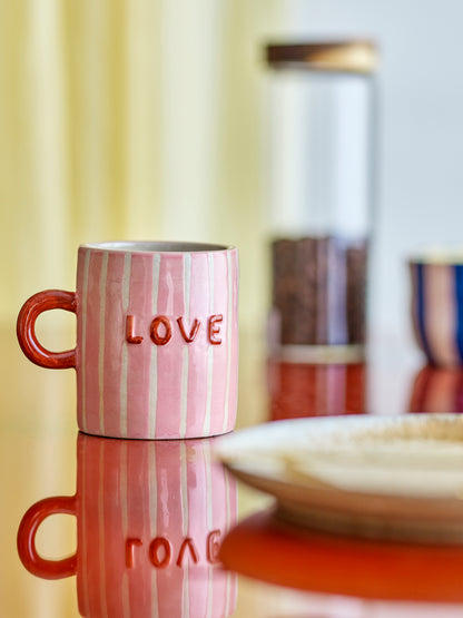 Mug Mom, Rose, Grès