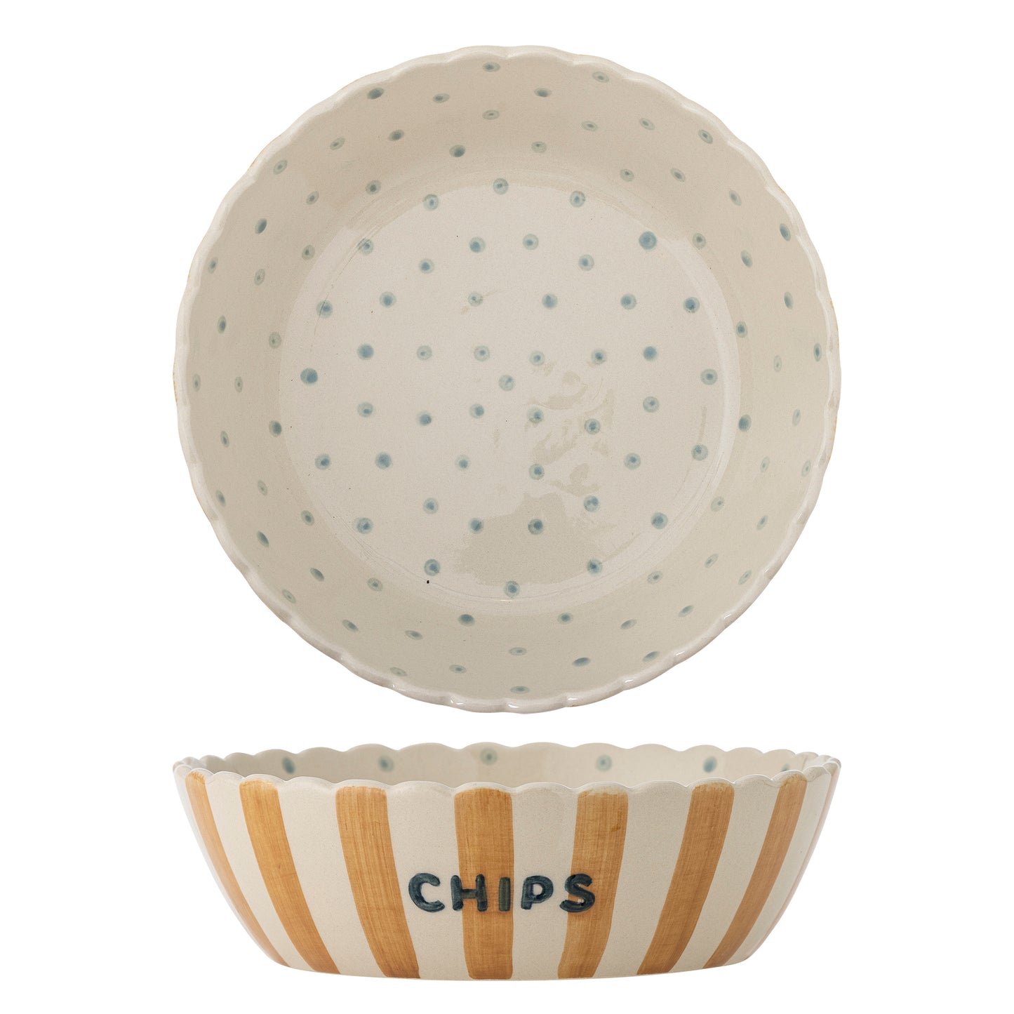 Chips Bol, Multicolore, Grès