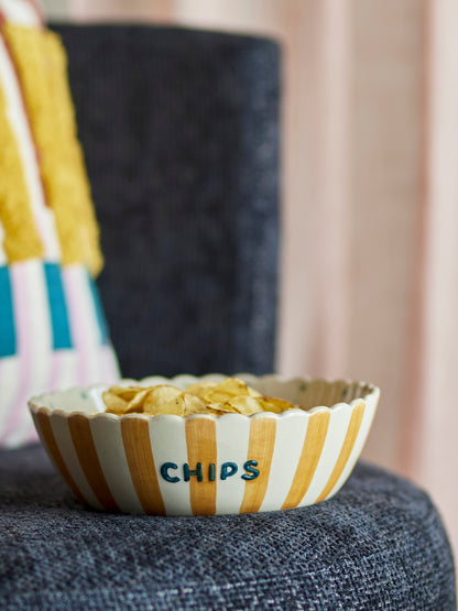 Chips Bol, Multicolore, Grès