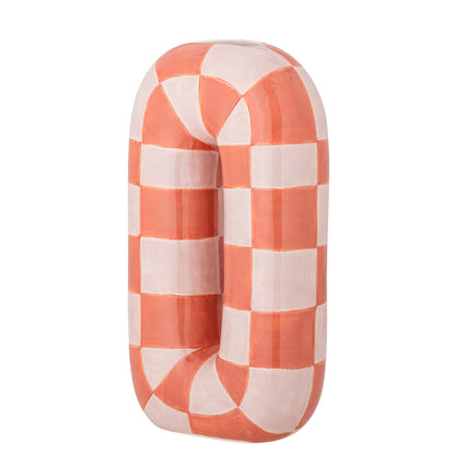 Mae Vase, Orange, Céramique