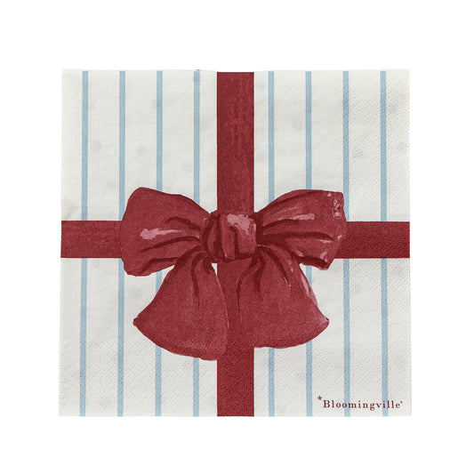 Bowie Serviette, Bleu, FSC®Mix, Paper