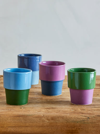 Tasse Ewan, Multicolore, Grès