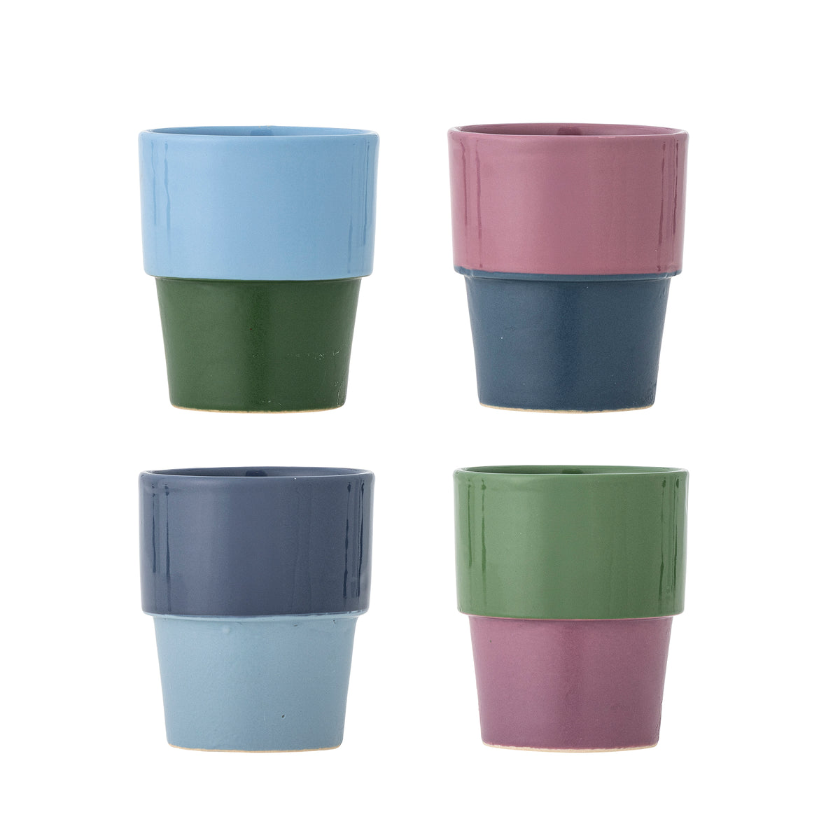 Tasse Ewan, Multicolore, Grès