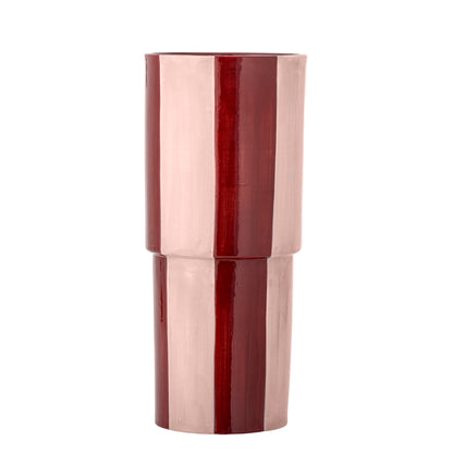 Vase Floki - Rouge et Rose - Grès