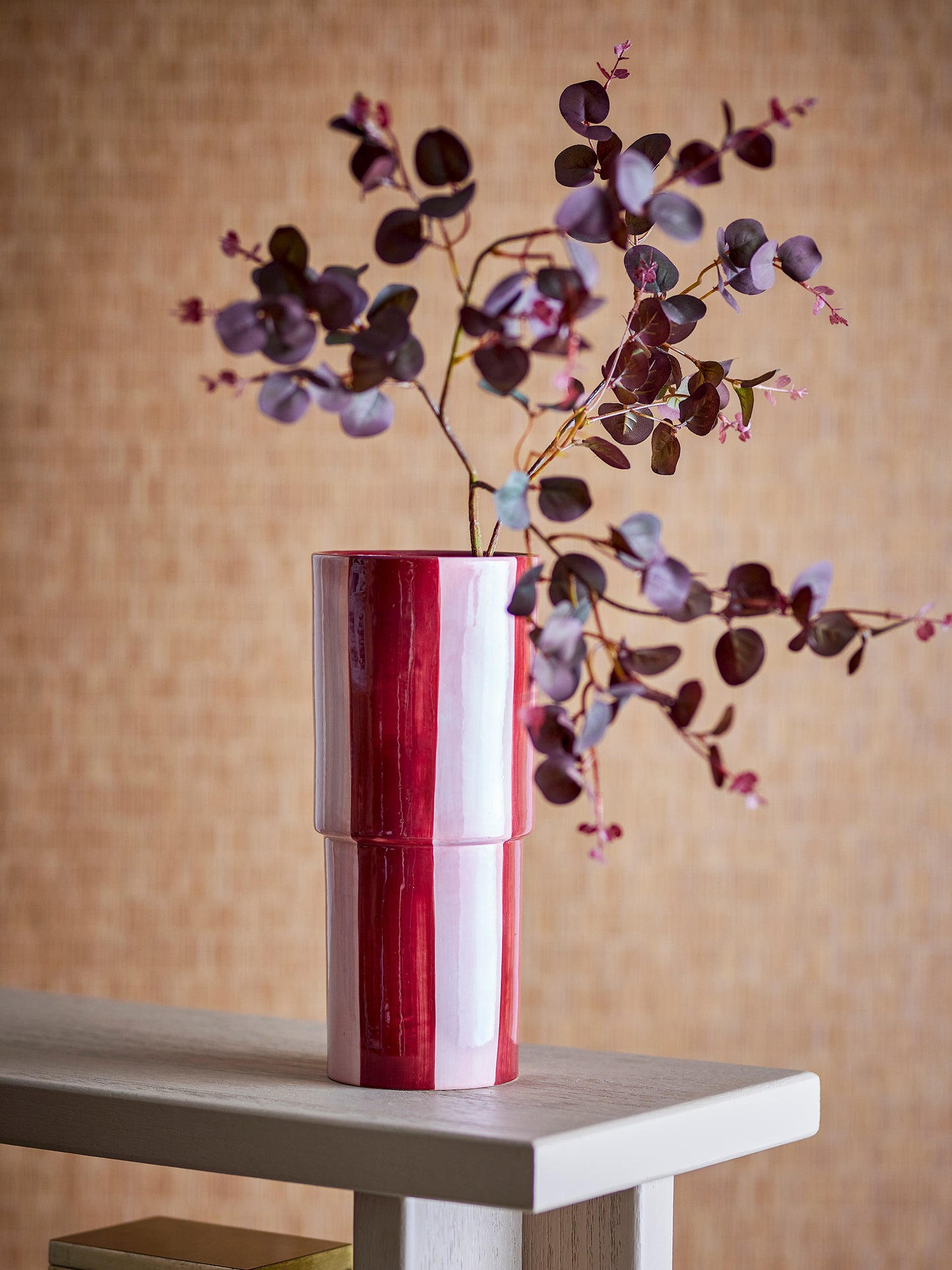 Vase Floki - Rouge et Rose - Grès