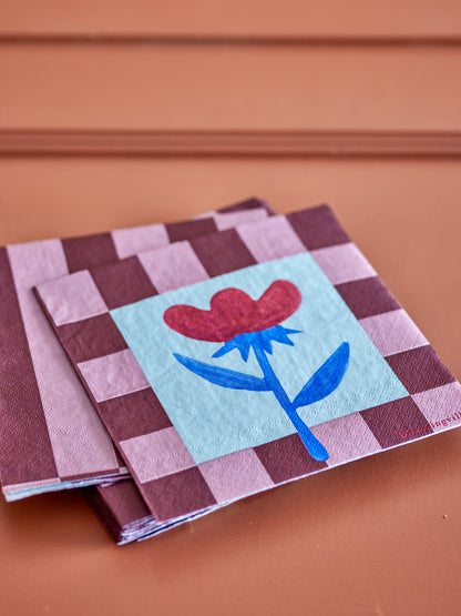 Vinia Serviette, Multicolore, FSC®Mix, Papier