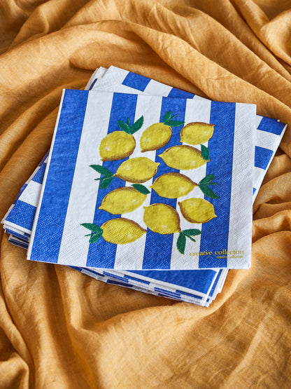 Limone Serviette, Multicolore, FSC®Mix, Papier