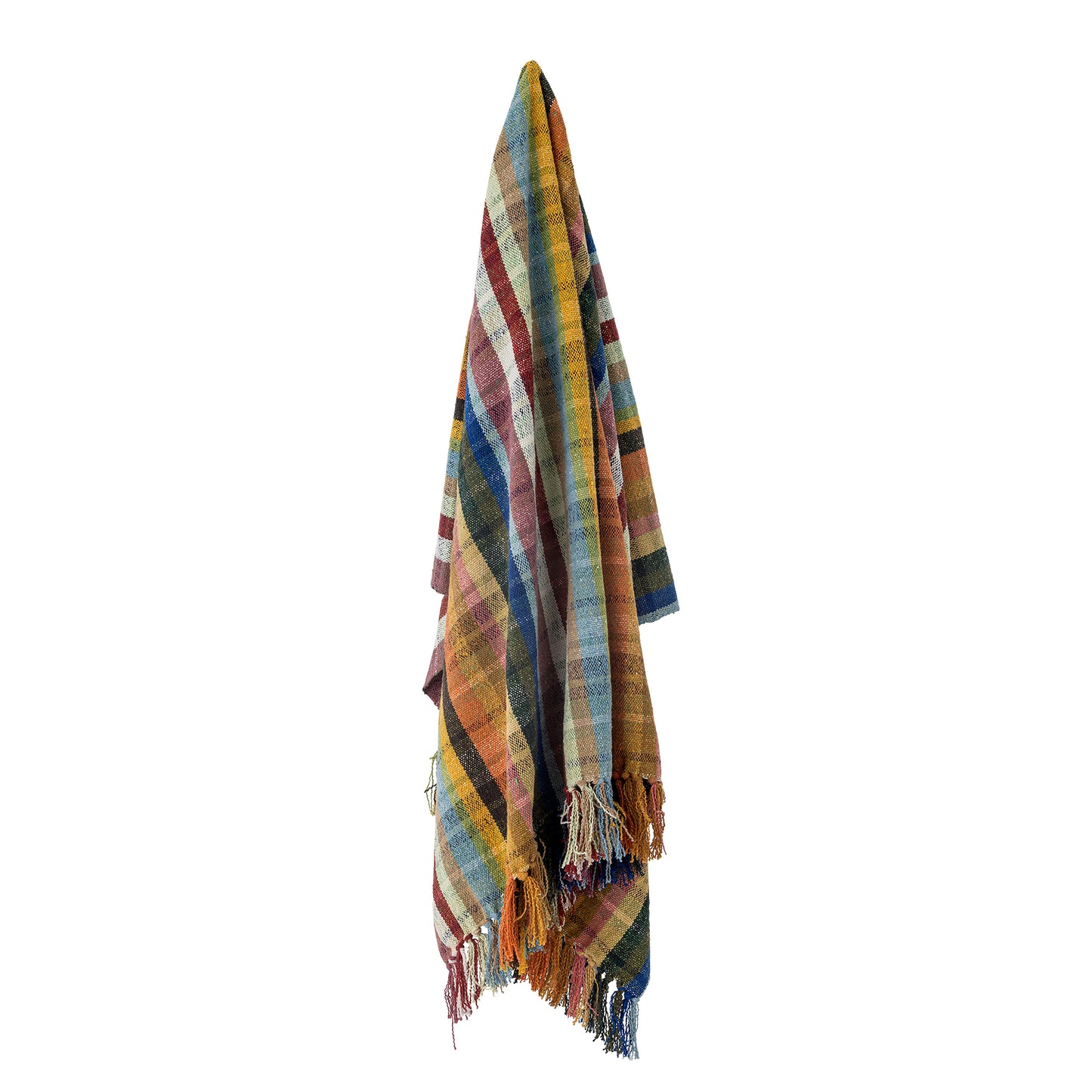 Elmy Plaid, Multicolore, Coton recyclé