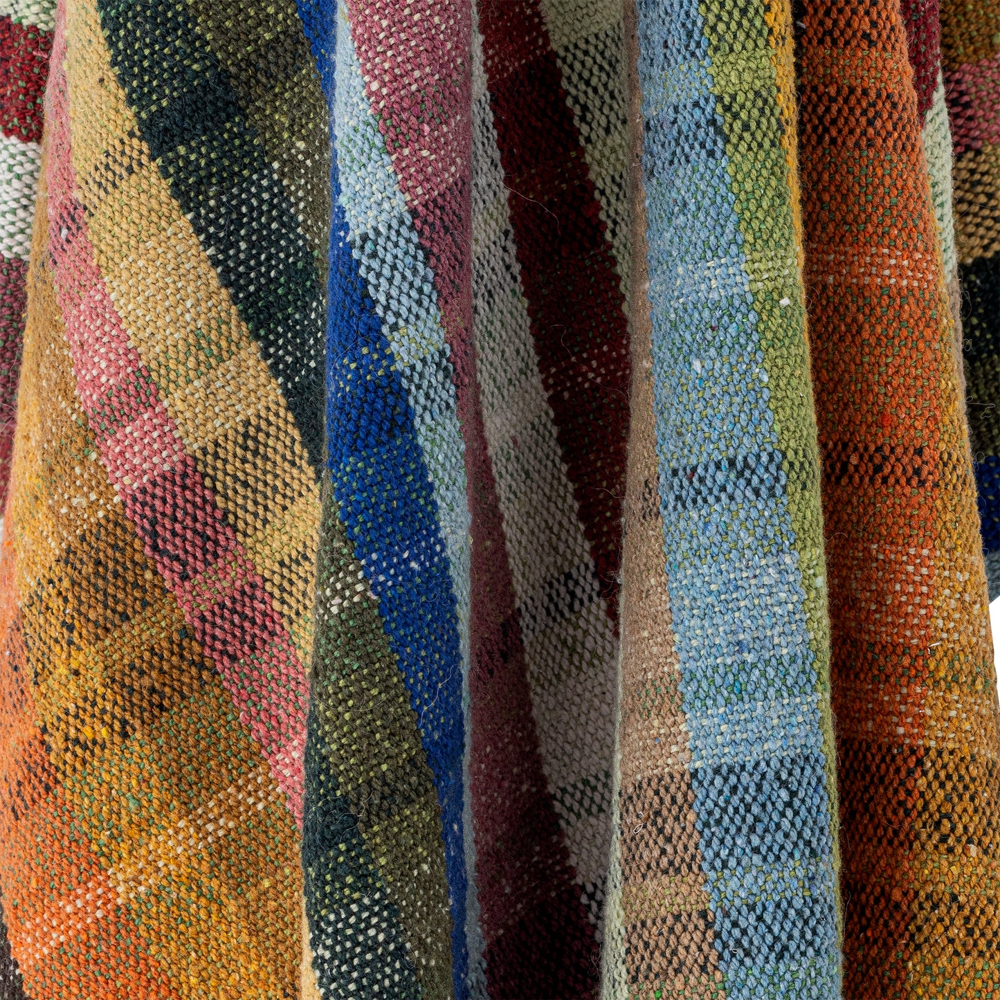 Elmy Plaid, Multicolore, Coton recyclé