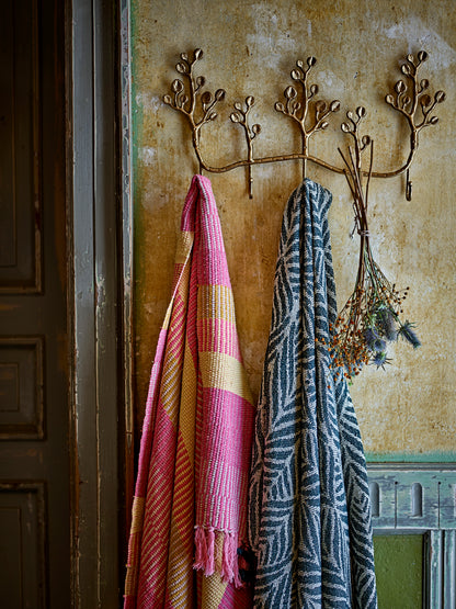 Ugento Plaid, Verte, Coton recyclé