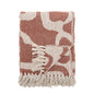 Salobre Plaid, Marron, Coton recyclé