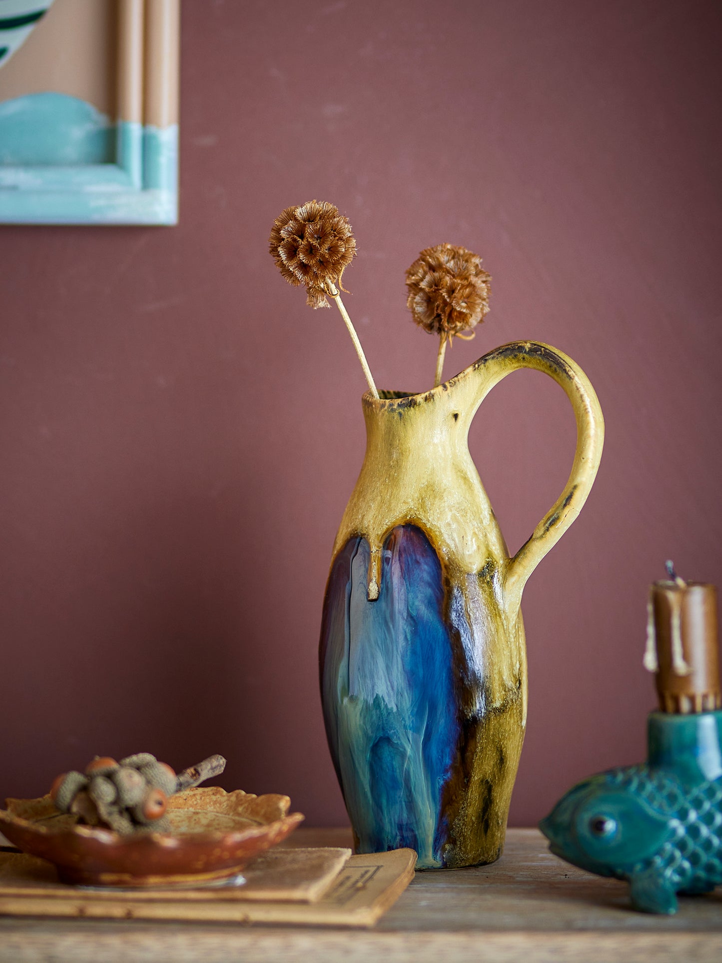 Vase Jenkins, Multicolore, Grès