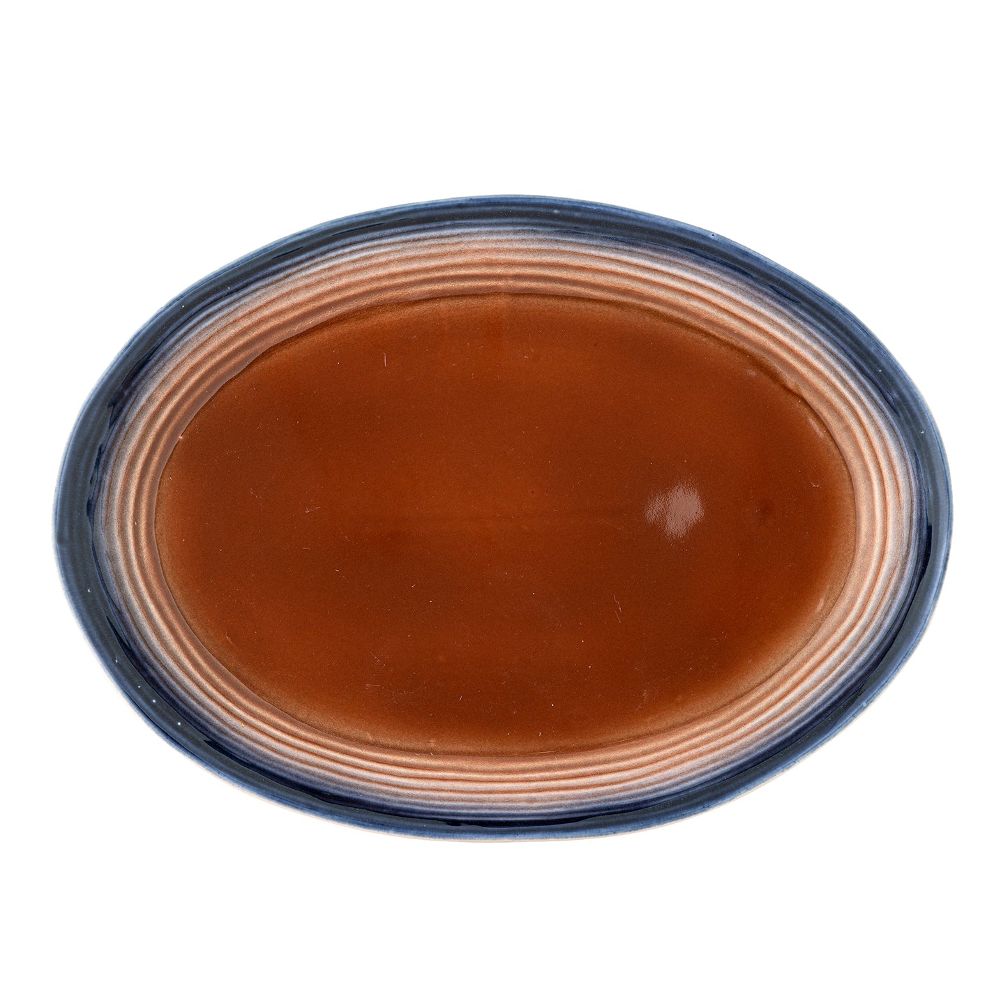 Tatum Plat de service, Multicolore, Grès