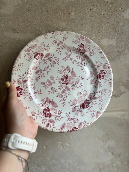 Assiettes vintage plate - Anglaises