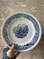 Assiettes semi-creuses vintage