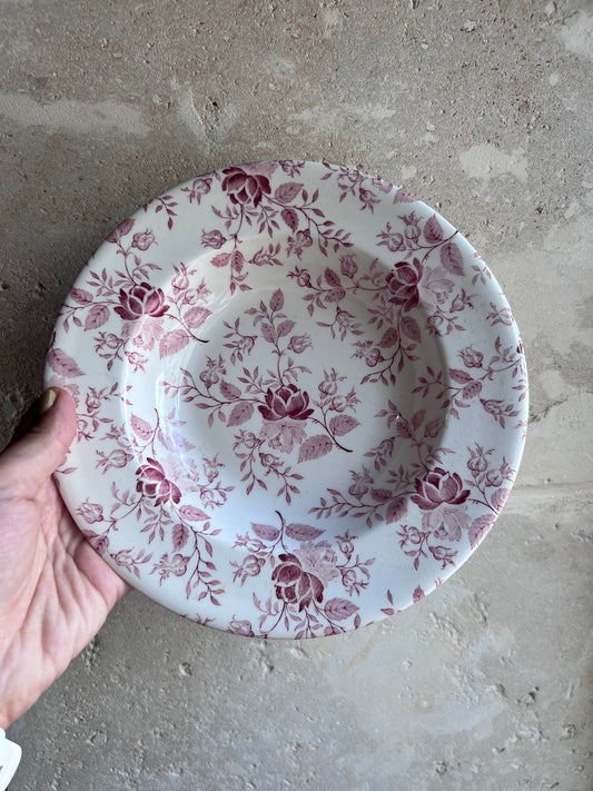 Assiettes vintage creuses - Anglaises