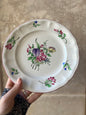 Assiette Luneville