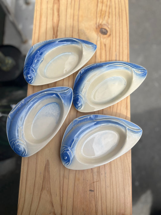 Coupelles poisson vintage