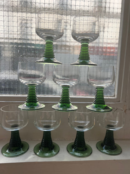 Verre à pieds vintage