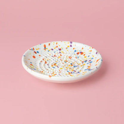 Assiette en céramique PETITE Râpe à Ail / Carnaval