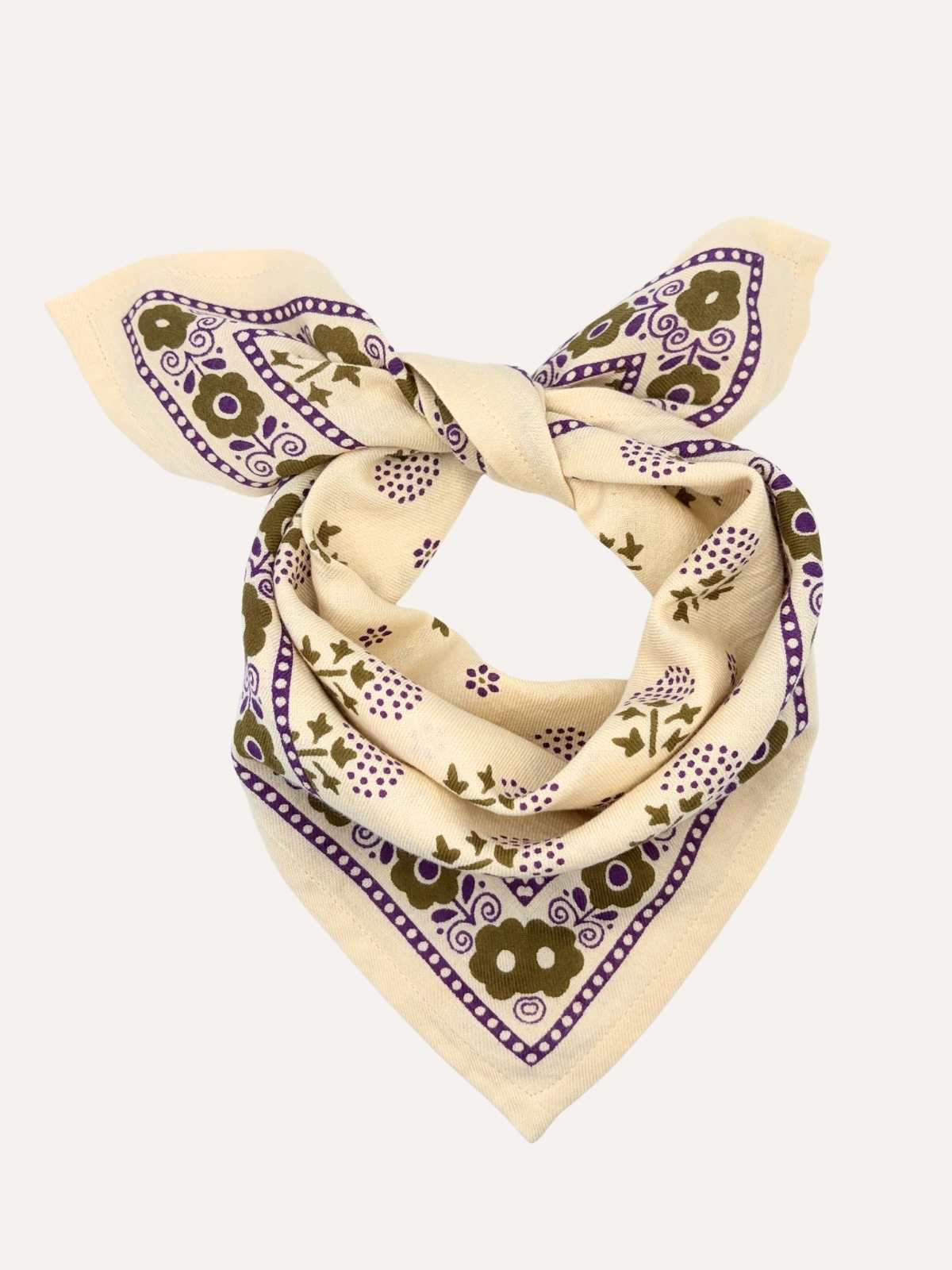 PETIT FOULARD ANASTASE LATTE - Byzantine