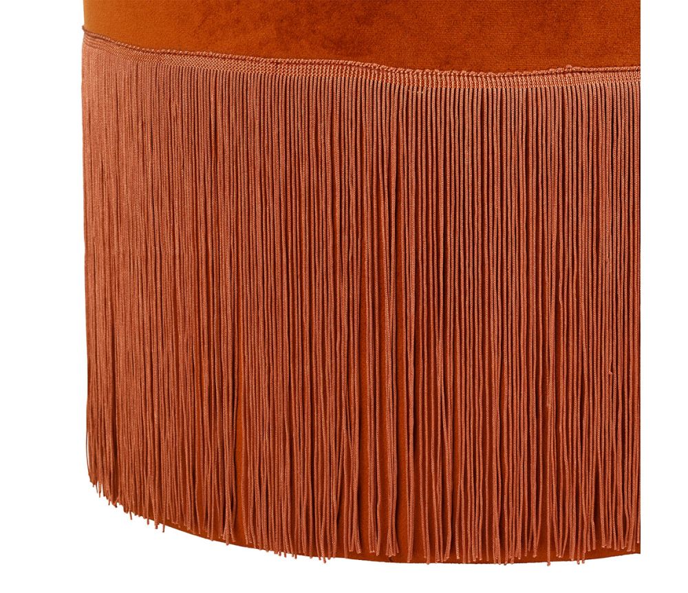 TABOURET TAMESIS TERRACOTTA D40XH44CM
