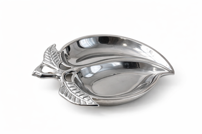 Coupelle/plat en inox flexible vintage