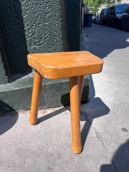 Tabouret tripode vintage