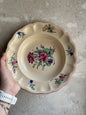 Assiettes vintage plate - Luneville - Pivoine 2