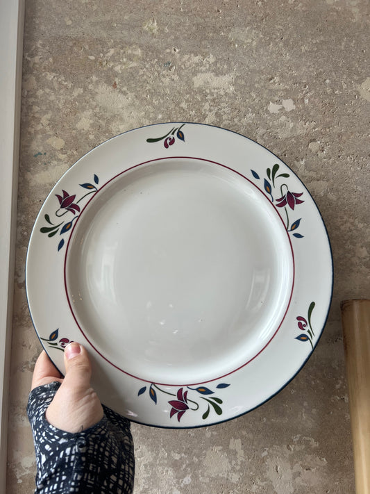 Assiettes plates Copenhague