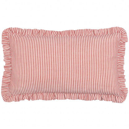 Coussin à volants brodé Les Fruites Citrons