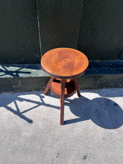 Tabouret tournant vintage