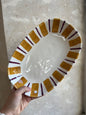 SALADIER OVAL N1 (20x30) - LINEAR - Camurza