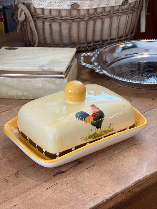 Beurrier coq vintage