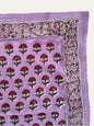 Grand foulard SÉLÉNÉ VIEUX ROSE - Byzantine