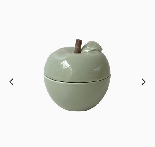 Bougie pom' glow matcha salvia D9,8 H10,2cm