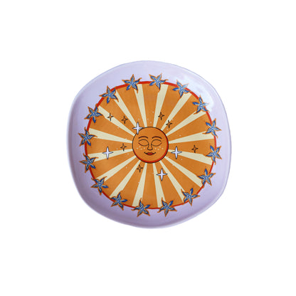 Assiette Lilac Sun & Stars