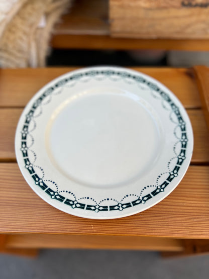 Assiettes vintage terre de fer