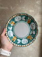 Assiettes italiennes peintes main - dessert