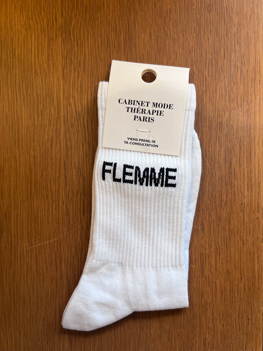 Chaussette Flemme
