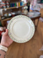 Assiettes vintage dessert Terre de Fer Violetta