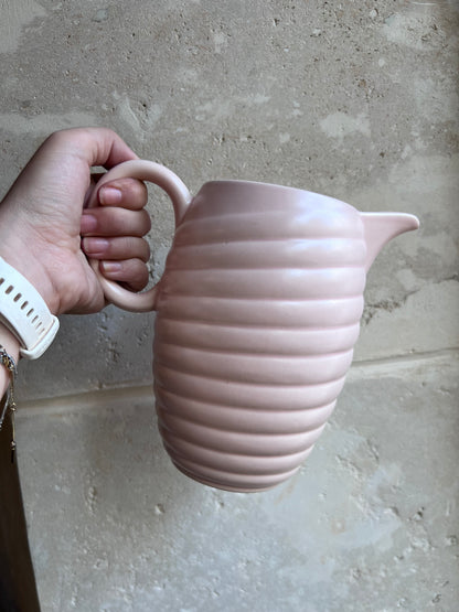Pichet rose vintage