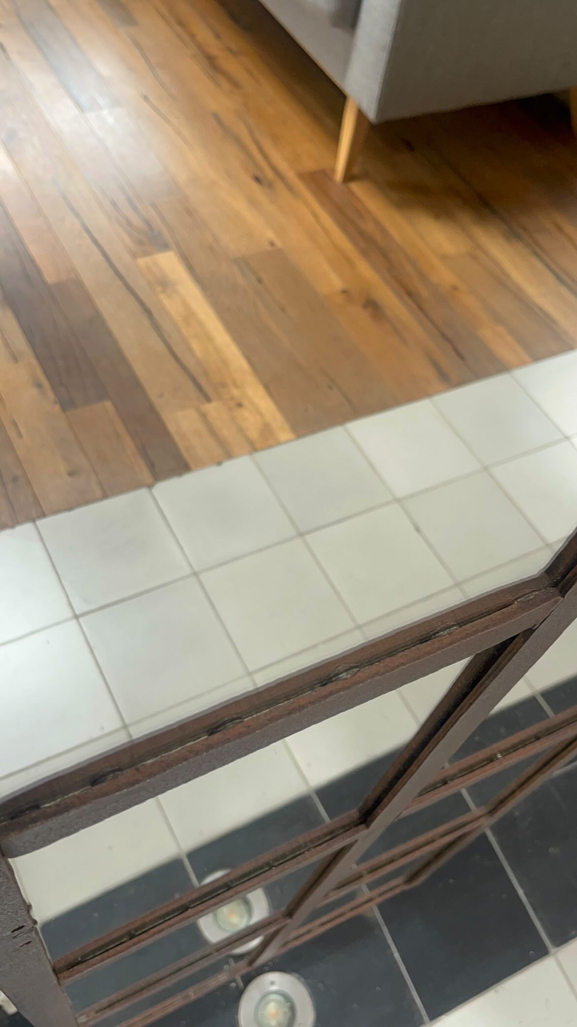 Miroir verrière vintage