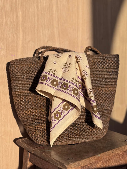 PETIT FOULARD ANASTASE LATTE - Byzantine