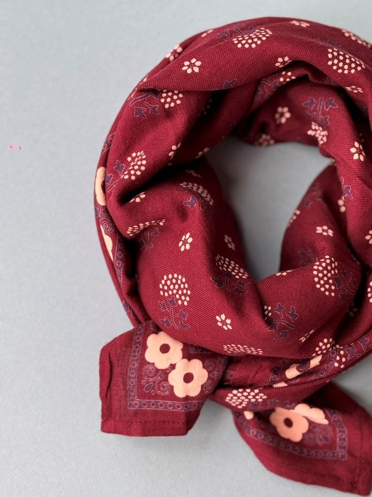 Grand foulard Anastase Bordeaux - Byzantine