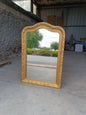 Miroir vintage doré 115x77 cm