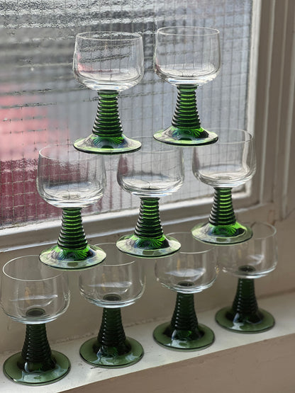 Verre à pieds vintage