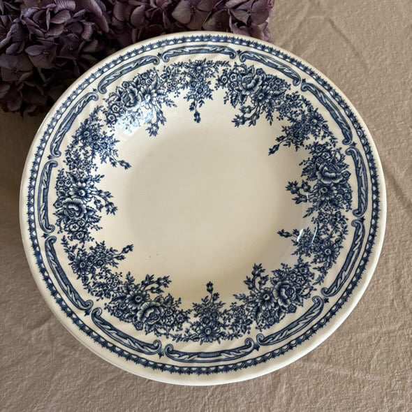 Assiettes semi creuses vintage